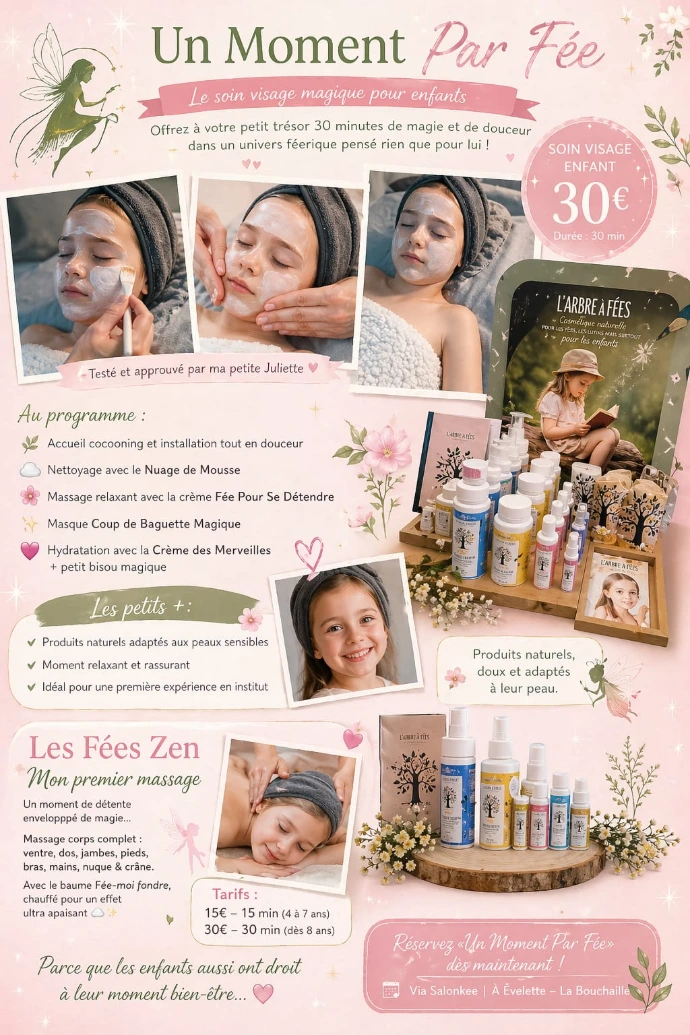 Fiche produit du soin spécial enfant
