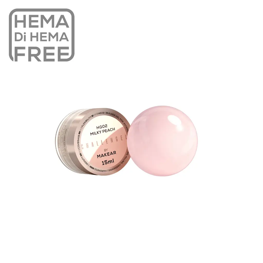 [HG0215ml] Challengel HG02 Milky Peach 15ml Makear.webp