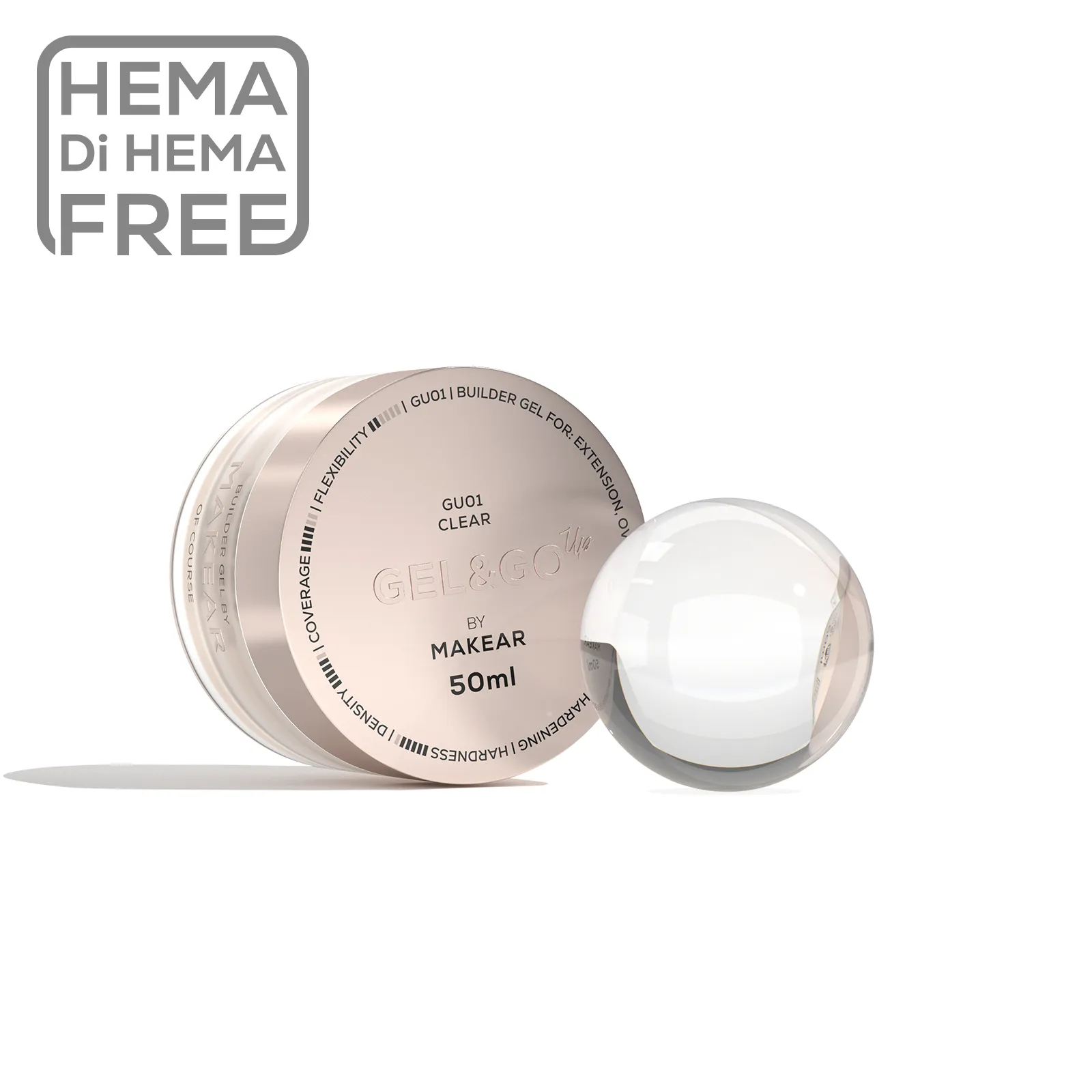 Gel&Go Up Clear 50ML GU01