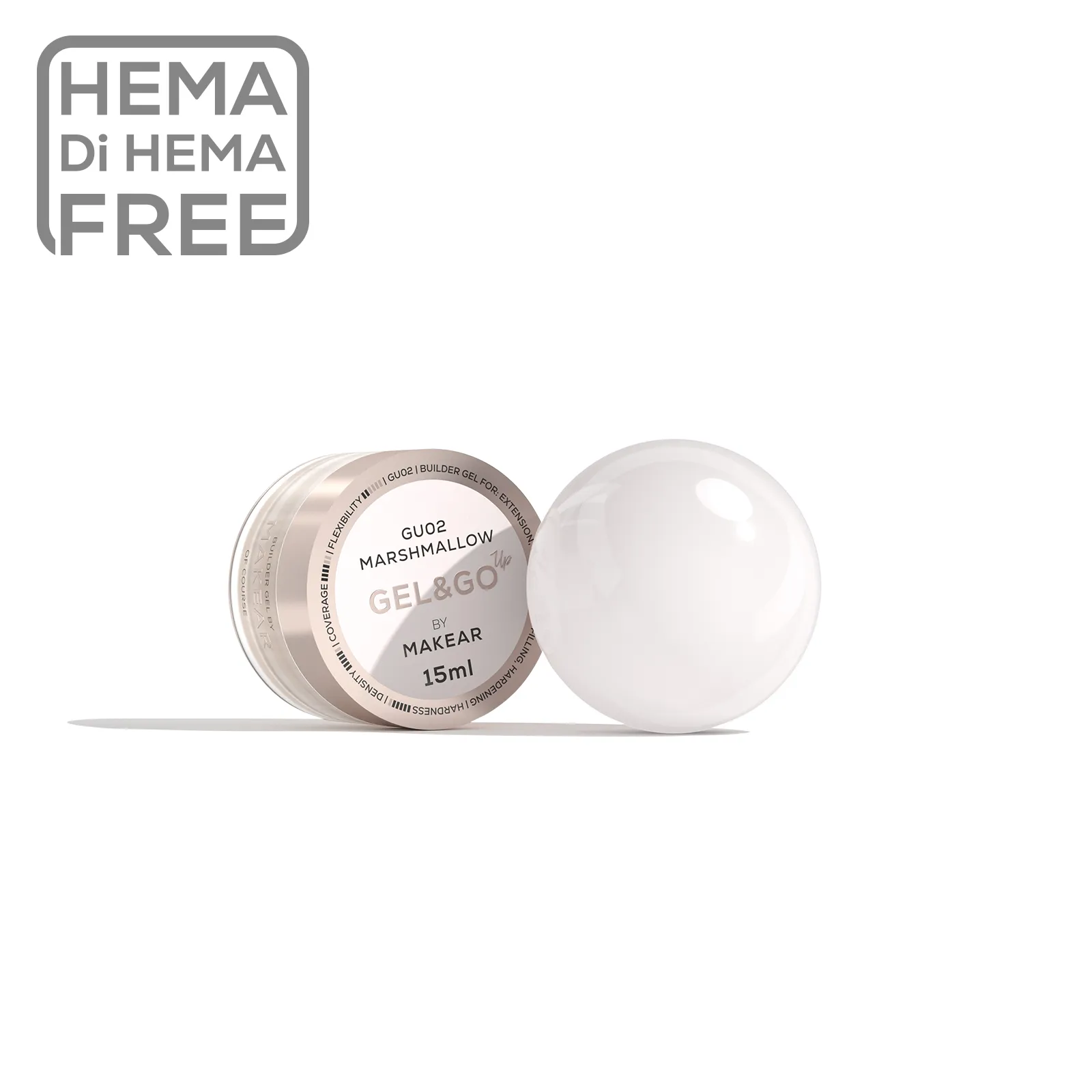 Gel&Go Up Marshmallow 15ml GU02
