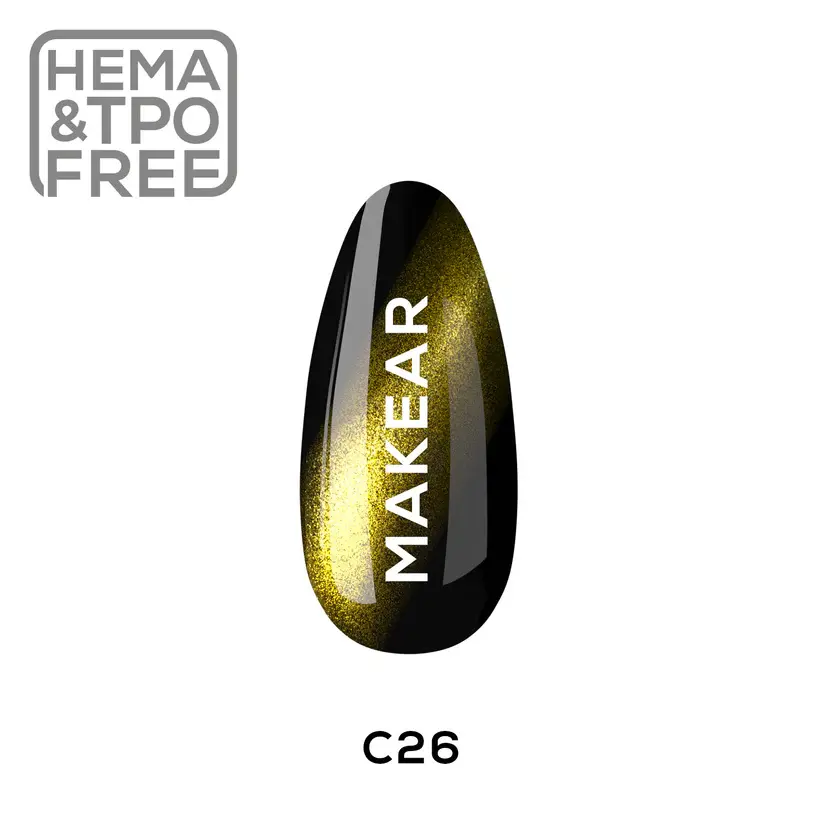 Vernis Semi-Permanent Cat eyes C26 Makear